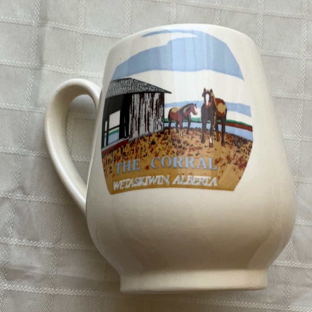 3 for $30 item - Ceramic Mug with Horse Design